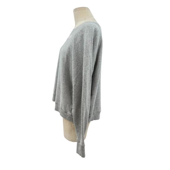Spiritual Gangster Moon Phase Bridget Raglan Pullover Sweatshirt Gray Size Large - Picture 6 of 10